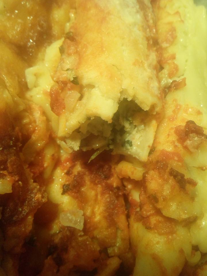 DIY Cannelloni with Spinach and Sauce Napolitano2